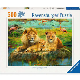 Löwen in der Savane / Lions dans la savane